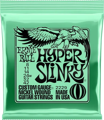 Miniatura 38 de Ernie Ball Regular Slinky - Cuerdas de guitarra eléctrica de níquel enrollado, 6 unidades, calibre 10-46 Regular (38-56)