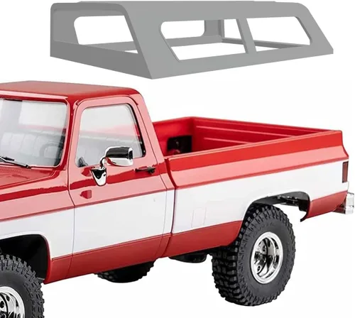 Miniatura 10 de Caja de herramientas de repuesto para caja de batería de camión, piezas de actualización para FCX18 K10 / EAZYRC Glacier RC Crawler
