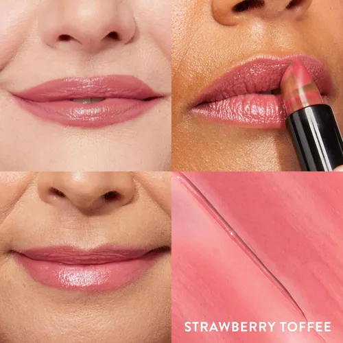 Miniatura 2 de LAURA GELLER NEW YORK Lápiz labial transparente de mármol italiano - Caramelo de fresa - Hidratante y ligero - Vitamina E y aceite de semilla de 06