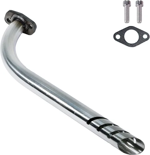 JMCHstore Kit de tubo de escape de cabecera para Lifan 79cc Monster Mega Moto MM80 MMB105, Coleman RB100 105cc, Motovox MBX10 Orxyearth Dirt Kids