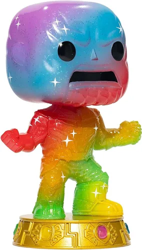 Miniatura 2 de Funko Marvel Infinity Saga Thanos Art Series Pop! Figura de vinilo con pop premium! Protector Entertainment Earth Exclusivo