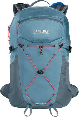 Miniatura 2 de CamelBak Women's Fourteener 24 Hydration Reservoir Hiking Backpack Azul ahumado/Coral Fiery 2.0