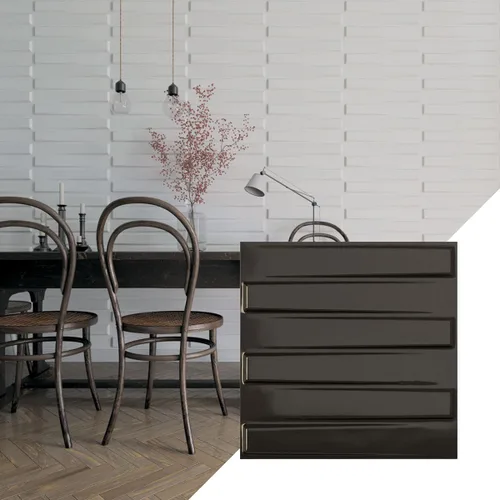 Miniatura 15 de Ekena Millwork 19 5/8 pulgadas de ancho x 19 5/8 pulgadas de alto, Keyes EnduraWall decorativo 3D, laguna satinada (cubre 2.67 pies cuadrados).
