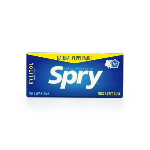 Miniatura 2 de Spry Fresh Goma de Mascar Natural Xilitol Dental Defense System - Sin Aspartamo, Sin Azúcar, Sin Transgénicos, Sin Gluten