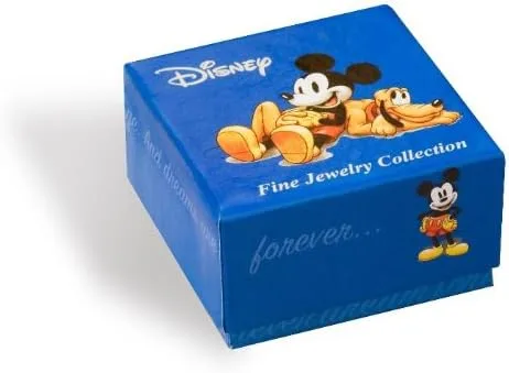 Miniatura 2 de Disney Aretes de circonia cúbica de Mickey Mouse de plata fina