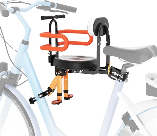 Miniatura 10 de Asiento de Bicicleta para Niños - Montaje Delantero, Asiento de Bicicleta para Niños para Bicicleta de Adulto, Asiento de Bicicleta para Bebé