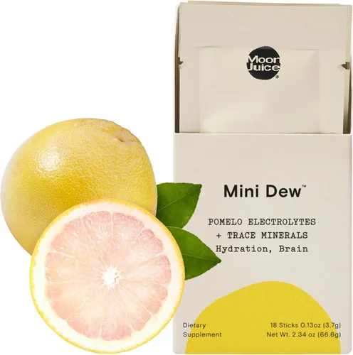 Miniatura 12 de Polvo de electrolitos Moon Juice Mini Dew - Minerales sin azúcar y polvo de hidratación de electrolitos para hidratación instantánea y apoyo