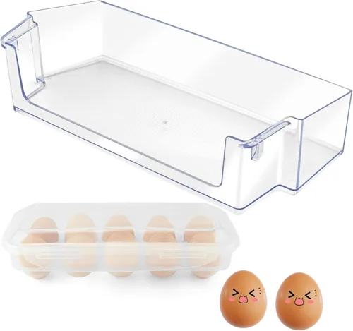 Miniatura 10 de W11239961 W10900538 - Estante de puerta de repuesto para refrigerador, compatible con estante de refrigerador Whirl-Pool Reemplaza 4591452 AP6333410