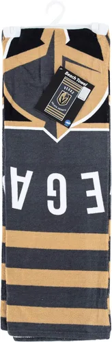Miniatura 4 de Northwest NHL Vegas Golden Knights - Toalla de playa, 30 x 60 pulgadas, rayas