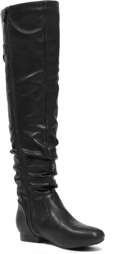 Miniatura 3 de DREAM PAIRS - Botas de ante para invierno, de altura al muslo, para mujer