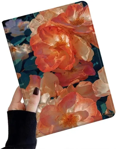 Miniatura 43 de kaidisen Funda de flores compatible con iPad de 9.7 pulgadas, 6ª y 5ª generación, iPad Air/Air 2, diseño de flores, ilustración floral con soporte