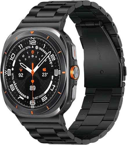 Miniatura 21 de Anlinser - Correas sin huecos compatibles con Samsung Galaxy Watch 7/6/5/4/FE Band 44mm 40mm/Watch 6 Classic Band 47mm 43mm/Watch 5 Pro 45mm/Watch 4