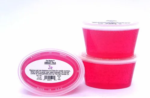 Miniatura 2 de Peel, MELT and Enjoy - Paquete de 3 unidades de gel para calentar y quemadores con aroma a guisantes