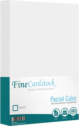 Miniatura 32 de Papel de cartulina de color 67 Vellum Bristol, tamaños: 8.5 x 11 11 x 17 8.5 x 14 1 resma de 250 hojas por paquete. (8.5 x 11 azul)