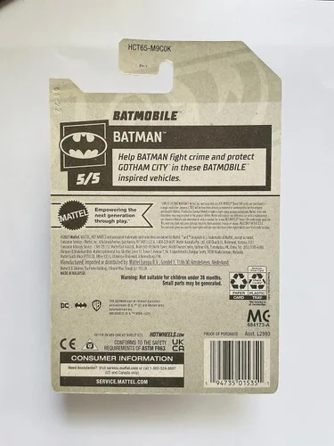 Miniatura 2 de Hot Wheels 2022 - Batmobile - El Batman 5/5 [Gris] 178/250