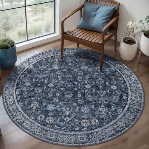 Miniatura 191 de Tangsoo Alfombra lavable para pasillo, antideslizante, 2 x 6 pies, estilo bohemio, floral, vintage, para entrada, suelo suave, para cocina, baño