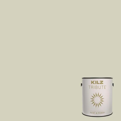 Miniatura 35 de KILZ TRIBUTE Pintura e imprimación en uno, para interiores, semibrillante, Almost Sage, 1 galón