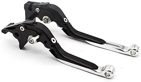 Miniatura 3 de FXCNC Palancas de embrague de freno plegables extensibles para VERSYS 1000 2012-2014, ZX636R ZX6RR ZX6RR 2000-2004, ZX10R 2004-2005, ZX9R 00-03