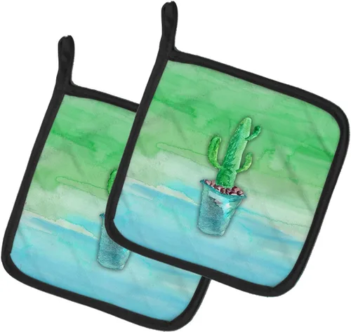 Miniatura 18 de Caroline's Treasures BB7370PTHD - Juego de soportes para ollas de herradura para cocina, resistentes al calor, almohadillas calientes para cocinar