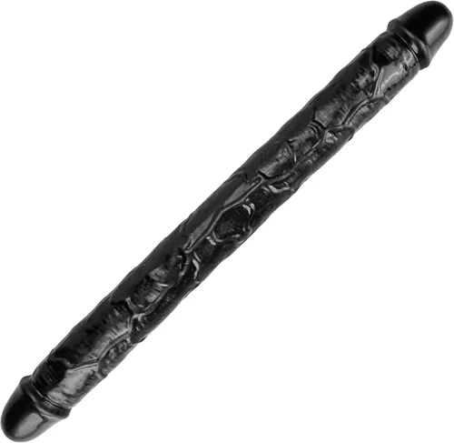 Miniatura 21 de Consolador doble de cristal de 11.8 x 1.37 pulgadas, consolador largo anal realista, suave y flexible, con venas y glande para adultos, juguetes