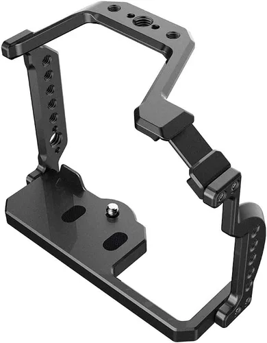 Miniatura 4 de NICEYRIG Jaula para Panasonic Lumix G95 G85, jaula de cámara de ajuste de forma con riel NATO Cold Shoe - 407