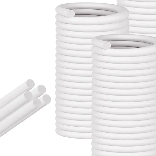 Miniatura 14 de ToLanbbt EPDM - Varilla de respaldo de 1/4 pulgadas x 100 pies, sello de goma para calafateo redondo para juntas de expansión de hormigón, grietas