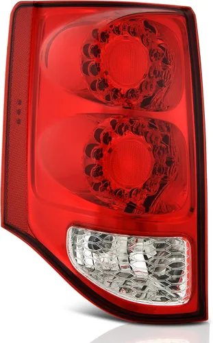 AUTOSAVER88 Luces Traseras LED Lámpara de Freno con Bombilla Interior Compatible con 11 12 13 14 15 16 17 18 19 20 2011-2020 Dodge Grand Caravan