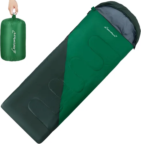 Miniatura 14 de Clostnature - Saco de dormir para adultos y niños - Saco de dormir ligero para camping para niñas, niños, jóvenes, saco de dormir ultraligero