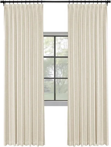Miniatura 14 de Fcosie Juego de 2 paneles de cortinas opacas extralargas de 120 pulgadas de largo, cortinas de doble capa para oscurecer la habitación, paneles