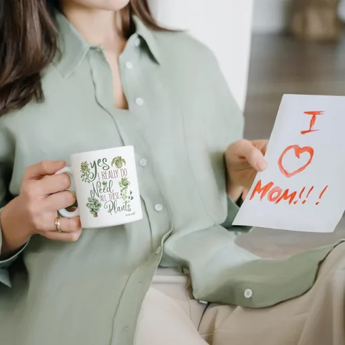 Miniatura 5 de Taza de plantas para amantes de las plantas, taza de café de jardinería para mamá, papá, amante del jardín, regalos geniales para mujeres locas