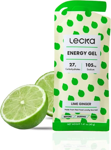 Miniatura 8 de Lecka Geles energéticos naturales – Combustible para correr sin maltodextrina para estómagos sensibles – 0.95 oz de carbohidratos de semillas