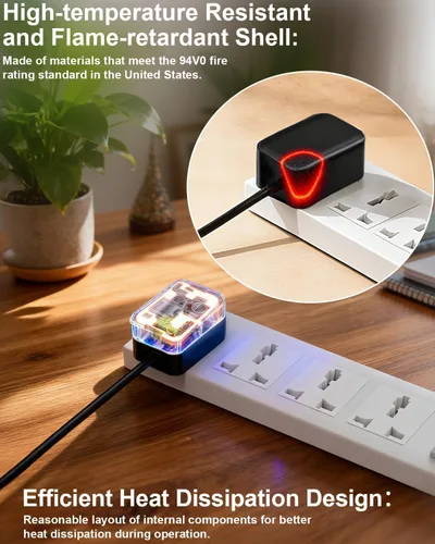 Miniatura 4 de Adaptador de corriente de 5V 2A para Yealink T54W compatible con Yealink Phone T54W, T46U, T57W, T48U, T46S, T53W, MP54, MP56, cable de alimentación