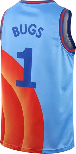 Camiseta de baloncesto unisex de los años 90 para hombre, ropa cosida de hip hop, para fiesta, #1, camiseta de película espacial para Halloween X-max
