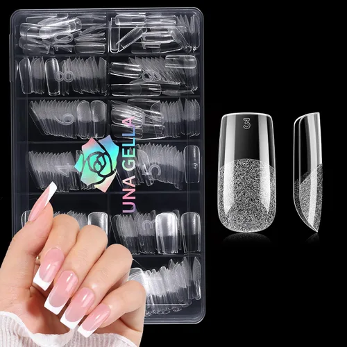 Miniatura 15 de UNA GELLA Pegamento de uñas súper fuerte de 0.07 onzas líquidas x 5 piezas para uñas a presión, puntas de uñas y uñas postizas transparentes, mini