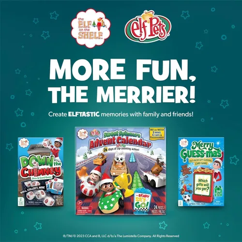 Miniatura 4 de The Elf on the Shelf Juego de cartas Merry Guess-mas