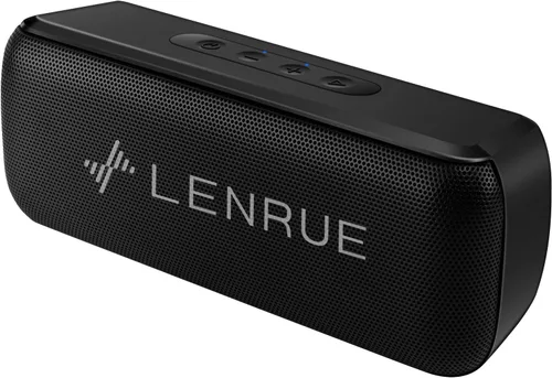 Miniatura 8 de LENRUE Altavoz Bluetooth, altavoces inalámbricos portátiles con TWS, 12 horas de reproducción, sonido claro para el hogar, viajes y exteriores
