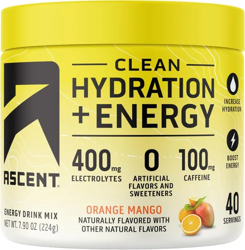 Miniatura 9 de Ascent Hidratación de Cítricos Plus Energía, 8.17 OZ