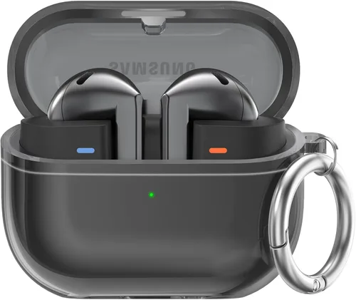 Miniatura 15 de AhaStyle Compatible con Samsung Galaxy Buds FE/S2 Pro/S2/Live Funda transparente [Anti-amarillamiento] (transparente)