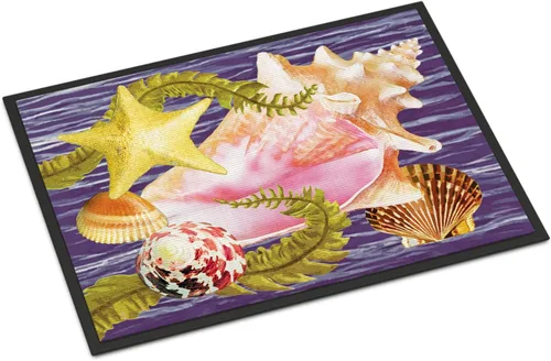 Miniatura 15 de Caroline's Treasures PRS4045MAT - Tapete para puerta delantera, 18 x 27 pulgadas, para interiores y exteriores, para entrada, antideslizante