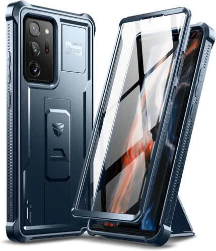 Miniatura 8 de Dexnor Funda para Samsung Galaxy Note 20 Ultra 5G, [Protector de pantalla y soporte integrados] Protección de grado militar resistente a prueba