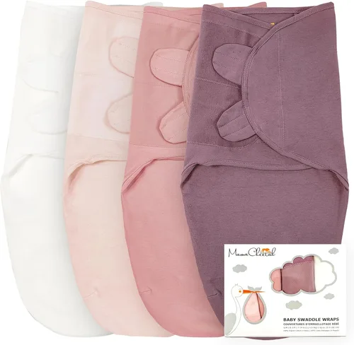 Miniatura 35 de Mama Cheetah Saco de envolver para bebés prematuros, saco de dormir orgánico para bebés prematuros, manta para envolver prematuros, envolturas