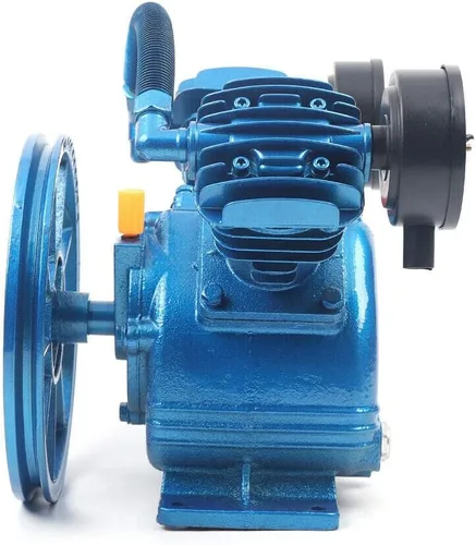 Miniatura 5 de Munsinn 2HP 115PSI doble cilindro V-tipo compresor de aire bomba bomba herramientas de aire 1.5KW