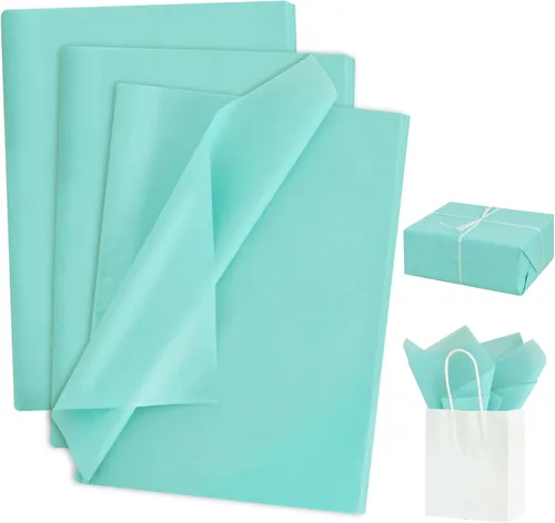 Miniatura 16 de BEISHIDA 100 hojas de papel de seda verde oliva a granel, papel de seda de envoltura para bolsas de regalo, papel de regalo de 14 x 20 pulgadas