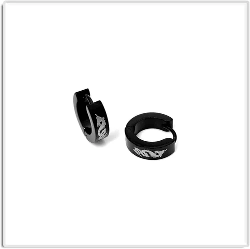 Miniatura 5 de Xusamss Punk - Pendientes de aro de acero inoxidable