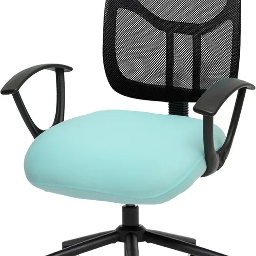 Miniatura 71 de Fundas elásticas para asiento de silla de oficina de escritorio - Funda universal de spandex para silla de computadora - Fundas removibles lavables