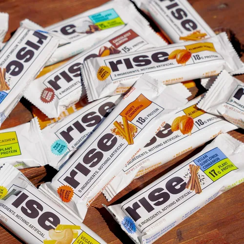 Miniatura 9 de Barritas de proteínas Rise sin gluten