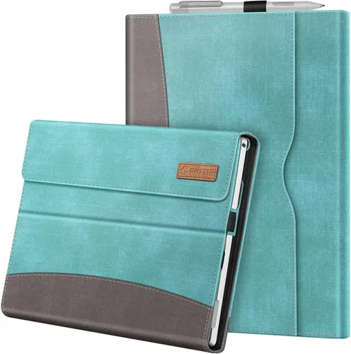 Miniatura 20 de Funda Fintie para Microsoft Surface Pro 7 Plus, Surface Pro 7/6/5/4/3 de 12,3 pulgadas - Cubierta de negocios tipo portafolio con bolsillo, Negro