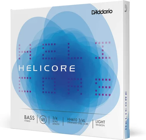 Miniatura 6 de D'Addario Helicore Hybrid Bass Single A String, escala 3/4, tensión media
