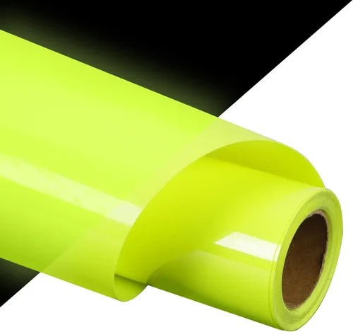 Miniatura 36 de Guangyintong - Rollos de vinilo de transferencia de calor con brillo dorado, 30,5 cm x 1,5 metros, vinilo para planchar, para camisetas, fácil
