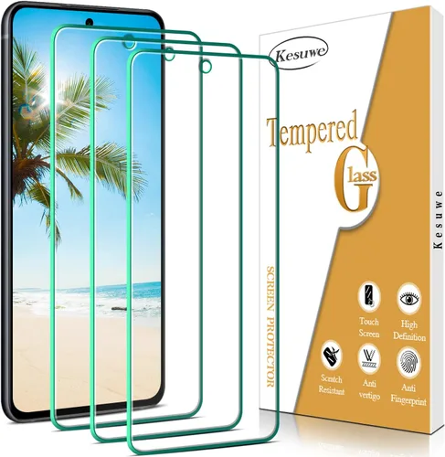 Miniatura 9 de Paquete de 3 protectores de pantalla de privacidad para Samsung S21 5G, antiespía, antiarañazos, dureza 9H, sin burbujas, compatible con fundas